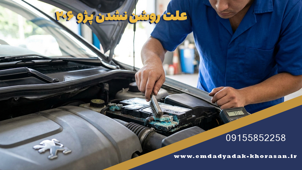 علت روشن نشدن پژو ۲۰۶
